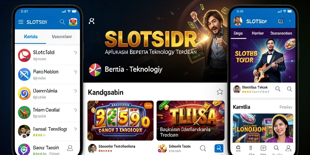 Tampilan antarmuka SLOTSIDR yang menarik dan fungsional.